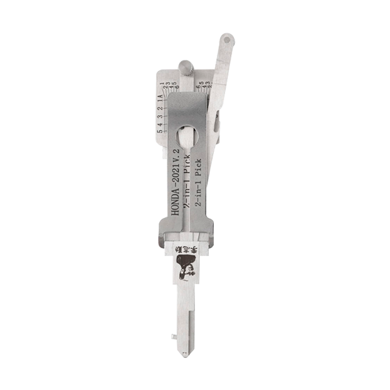 Original Lishi 2 in 1 for  Honda-2021 V2   Cut out