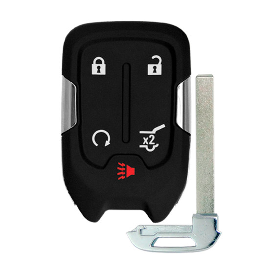 For GMC Acadia-Terrain 2021-2022 5-Button HYQ1ES (PN:13522895) w/Hatch & Rmt Start  434Mhz Smart Key