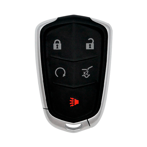 For Cadillac XT4-XT5 2017-2020 5-Button HYQ2EB (PN:13598516)  w/Hatch & Rmt Start  433Mhz Smart Key  (S)