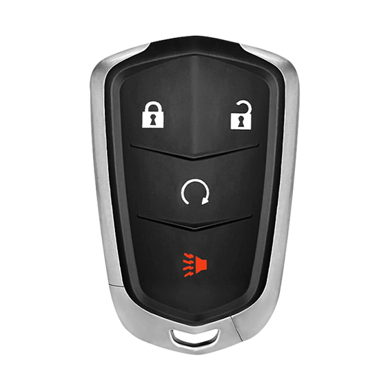 For Cadillac XT4 2019-2021 4-Button  HYQ2EB (PN:13591382) w/Rmt Start  Philips 46 433Mhz Smart Key