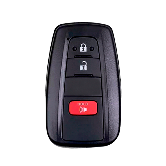 For Toyota C-HR 2018+ 3-Button  MOZBR1ET (0010)  (PN:89904-F4020) TOY51 Blade  H-Chip  315Mhz Smart Key