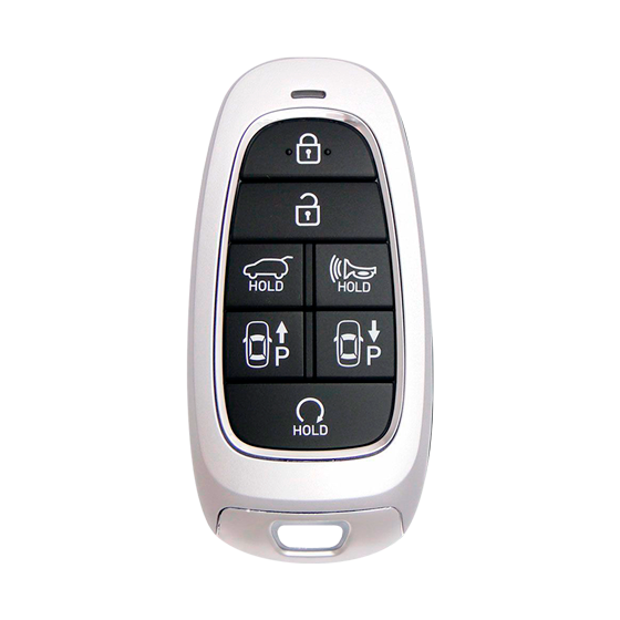For Hyundai Santa Fe 2022-2023 7-Button  TQ8-FOB-4F28 (PN:95440-S1660) w/Hatch & Park Ass KK12 Blade  433Mhz Smart Key