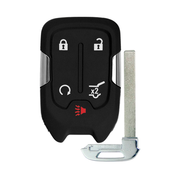 For GMC Acadia-Terrain 2017-2020 5-Button  HYQ1EA (PN:13508275/13523305) w/Hatch & Rmt Start Philips 46 433Mhz Smart Key  (S)