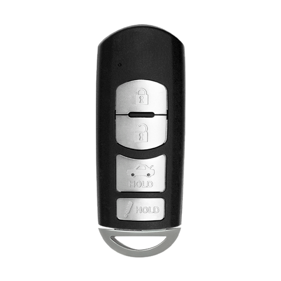 For Toyota Yaris-Scion iA 2017-2019 4-Button WAZSKE13D02 (PN:89904-WB001)  w/Trunk MZ27 Blade  315Mhz Smart Key
