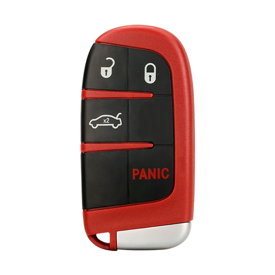 Metallo PREMIUM For  Chrysler-Dodge-Jeep 2015-2023  4-Button M3N40821302 w/Trunk Smart Keys Shells  (T)