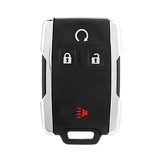 For GM 2014-2019 4-Button  M3N-32337100 w/Rmt Start  (Plate Trim )   Keyless Entry Remote Shells