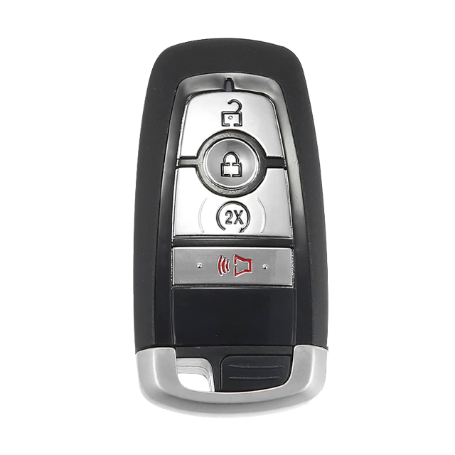 Metallo PREMIUM For  Ford 4-Button M3N-A2C93142300  PROX Smart Keys Shells  (T)