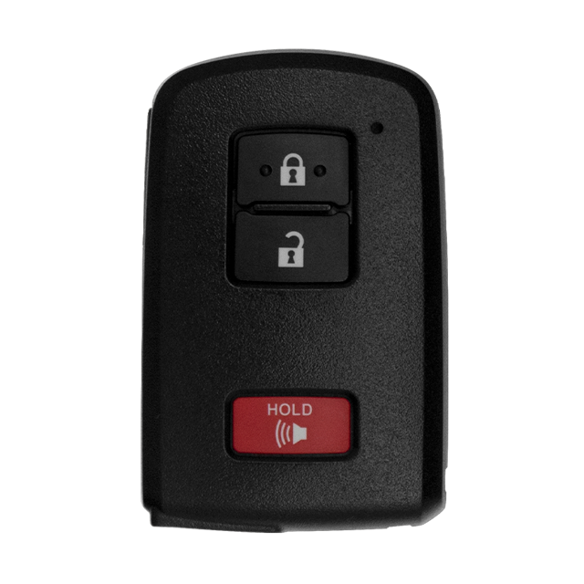 Metallo PREMIUM For  Toyota  3-Button  w/Hold Smart Keys Shells  (T)