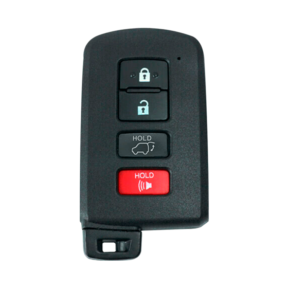 Metallo PREMIUM For  Toyota (SUV's)  4-Button HYQ14FBA w/Hatch Smart Keys Shells  (T)