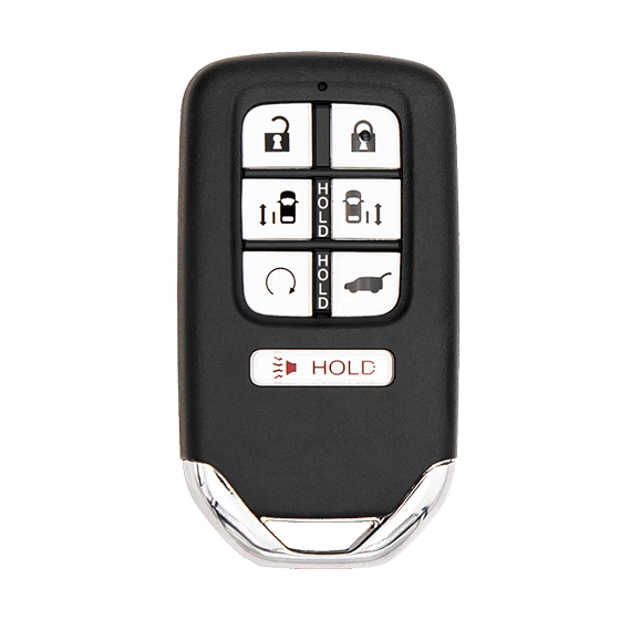 Metallo PREMIUM For Honda  7-Button  KR5V1X w/Hatch,Rmt Start & Sliding Doors Smart Keys Shells  (T)