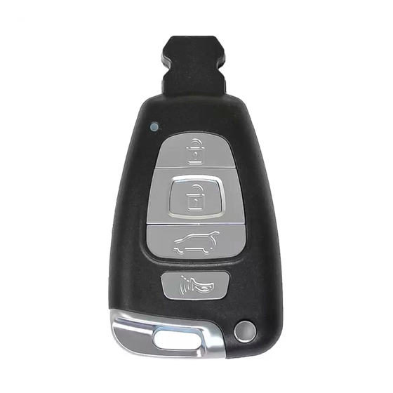 For Hyundai Veracruz 2007-2012 4-Button SY5SVISMKFNA04 (PN:95440-3J600) w/Hatch HY15 Blade  315Mhz Smart Key   (B)