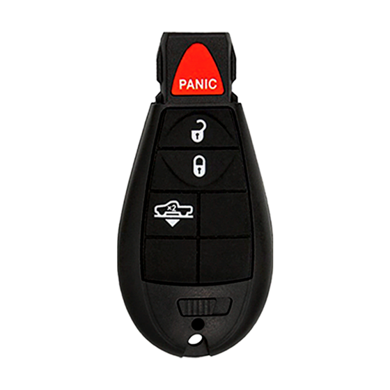 For Dodge RAM 1500 2013-2018 4-Button  GQ4-53T (PN:68159654AA-AG)  w/Air Suspension  433Mhz  Fobik Smart Key  (S)