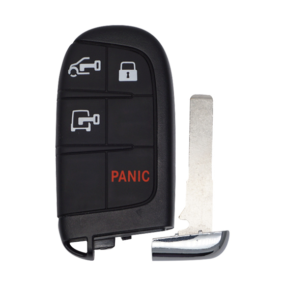 For Ram ProMaster 1500-3500 2022-2024 4-Button M3N-40821302 (PN:7FF24LXHAB )  w/Rear Door Unlock  433Mhz Smart Key  (S)