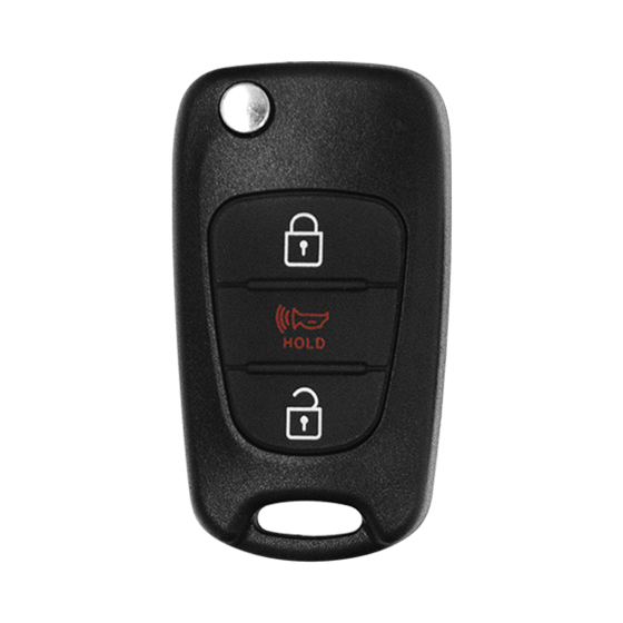 For KIA Soul 2010-2013 3-Button  NYOSEKSAM11ATX (PN:95430-2K250)  HY15 Blade  315Mhz Remote Flip key   (E )