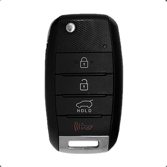 For KIA Sorento 2016-2020 4-Button  OSLOKA-910T (PN:95430-C5100)  w/Hatch HY18R Blade  433Mhz Remote Head Key  (E )