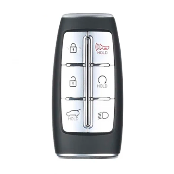 For Hyundai GENESIS  G70  2021-2023   6-Button TQ8FOB4F36 (PN:95440-AR000)  w/Hatch & Rmt Star  (47 Chip) 433Mhz  Smart Key