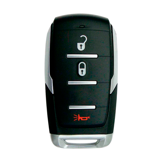 For Dodge RAM  1500 2019-2021  3-Button  OHT-4882056  Smart Key Shell  (E)