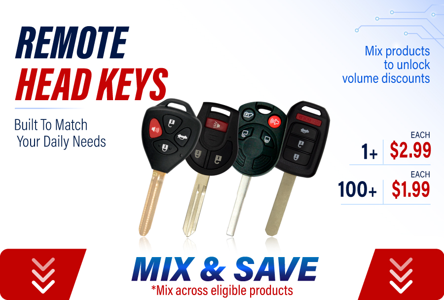 Premium Remote Head Key Shells