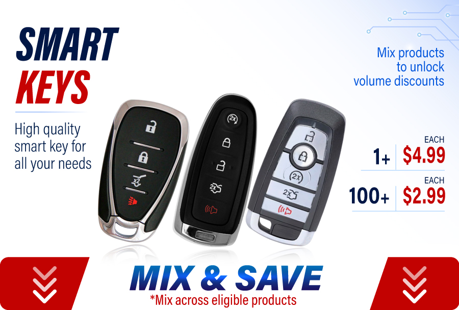 premium smart key shells  3.29